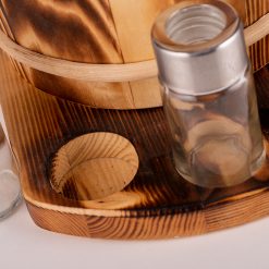 Besteckfass mit Menagen-Halter – Bild 6