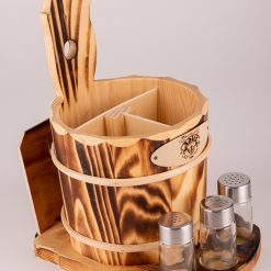 Alternative view of Besteckfass mit Menagen-Halter